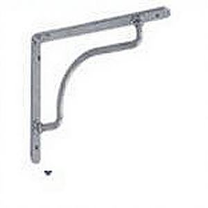 GREY COMMA Support d'étagère en fer et acier de 23cm - Product Image 1