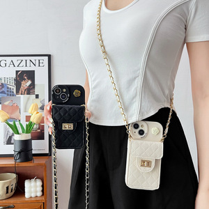 <span class=keywords><strong>Coque</strong></span> de Téléphone Portefeuille Luxe Léger Fleur de Camélia Bandoulière Chaîne <span class=keywords><strong>Corde</strong></span> Boucle Porte-cartes pour <span class=keywords><strong>iPhone</strong></span> 16 15 17 Pro Max 14 Pro Plus 13 12 - Product Image 1