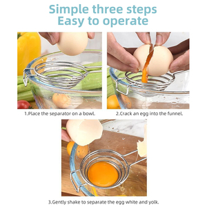 ที่ตีไข่สแตนเลสเกรดเชิงพาณิชย์ รูปทรงเกลียว แข็งแรงทนทาน ดีไซน์หูเกี่ยว ใช้งานง่าย ทำความสะอาดง่าย ใช้กับเตาอบได้ รับทำโลโก้ตามสั่ง สำหรับร้านอาหาร - Product Image 3