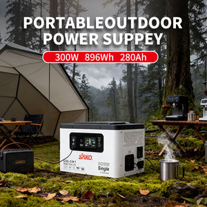 תחנת כוח ניידת חיצונית 300w 3000w טווח lifepo4 סוללת ליתיום למחנאות מקור חשמל פאנל סולארי - Product Image 2