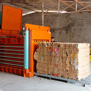 Máquina empacadora de cartón horizontal automática de 120 toneladas para máquina empacadora hidráulica de papel usado - Product Image 6