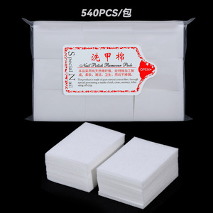 Disposable Colorful <b>Nail</b> Remover Pads Cotton Pads <b>Lint</b> <b>Free</b> <b>Nail</b> <b>Wipes</b> for Acrylic Gel Polish Cleaning Manicure Supplies - Product Image 2