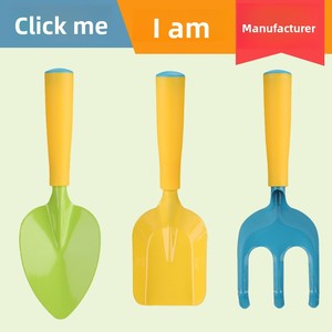 3Pcs <b>Kids</b> Garden Tool Set, Shovel Rake <b>for</b> Outdoor Planting, Beach <b>Sand</b> & Shell Digging Toy, Multi-use Gardening Hand Tools - Product Image 5