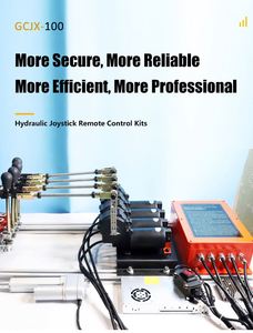 Nouvelle pelle hydraulique télécommandée étanche, protection IP65, PA66, fibre de haute qualité, fonction de confidentialité, portée de 5 km, temps de réponse de 20 ms - Product Image 3