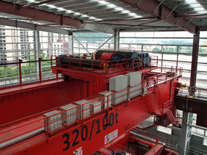 رافعة علوي مزدوجة العارضة 20-T _ حل ورشة العمل والمنفذ للخدمة الشاقة _ CE/FEM معتمد - Product Image 6