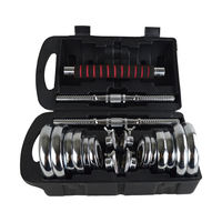 GOREGAIN – Ensemble d'haltères universels réglables, écologiques, portables, ergonomiques et étanches, unisexe, 10-50 KG, vente en gros usine