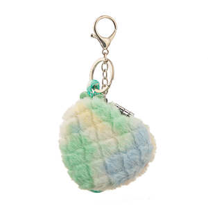 Heart Shape Plush <b>Compact</b> <b>Mirror</b> With Keychain Double Sided Folding Makeup <b>Mirror</b> Cute Portable Pocket <b>Mirror</b> - Product Image 1