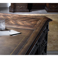 Meubles de bureau de direction au design classique américain, table en bois massif, table de bureau classique pour usage domestique