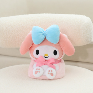 ผ้าห่มม้วนลายการ์ตูนอะนิเมะน่ารักผ้าห่มนอนสำหรับนักเรียนออฟฟิศแบบพกพา - Product Image 5