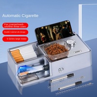 Nouvelle machine à rouler les cigarettes électrique entièrement automatique pour usage domestique, tubes de 8m/65m/55m, garantie 5 ans, vente en gros disponible
