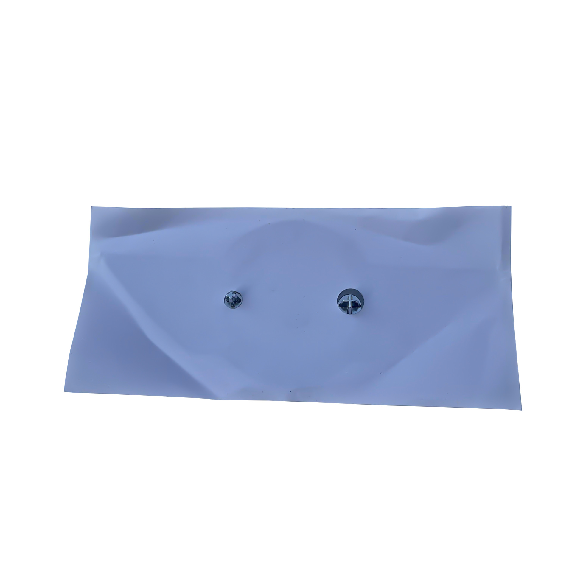 Electroplated black cover label