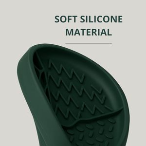Meilleures ventes : Ensemble d'alimentation pour animaux de compagnie, comprenant un bol anti-glouton pour chien et un tapis d'alimentation en silicone, antidérapant et imperméable, avec rebords hauts - Product Image 6