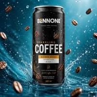 Café pétillant prêt à boire, boissons au café crémeuses et rafraîchissantes, café froid personnalisé aux multiples saveurs, boisson au café 330 ml en bouteille