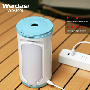 New Arrival ABS xách tay có thể sạc lại gấp <span class=keywords><strong>LED</strong></span> Cắm trại Đèn <span class=keywords><strong>Led</strong></span> sạc đèn - Product Image 2