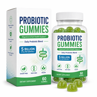 Gummies Probiotiques en Gros Direct Usine 5 Milliards de UFC avec Inuline et Fibres – Complément de Soutien Digestif – Prix de Gros