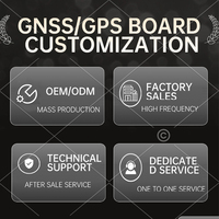 Placa de desarrollo de receptor RTK GNSS/GPS de alta precisión, interfaz USB y serie para drones, módulo GPS, OEM/ODM, 2 unidades