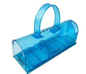 Piège à souris à libération facile, cage de capture vivante, réutilisable, en plastique, sûr, pour la capture de rongeurs, pour une utilisation en intérieur, en extérieur et dans le jardin - Product Image 3
