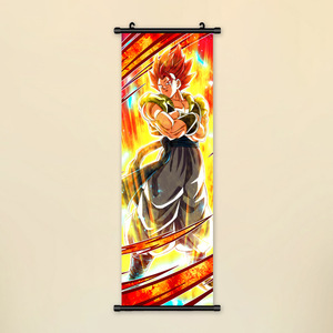 Affiche murale en tissu 70*25cm, 3500 motifs, Anime japonais <span class=keywords><strong>Dragon</strong></span> <span class=keywords><strong>Ball</strong></span> Goku Vegeta, Peintures, Poster mural déroulable - Product Image 2