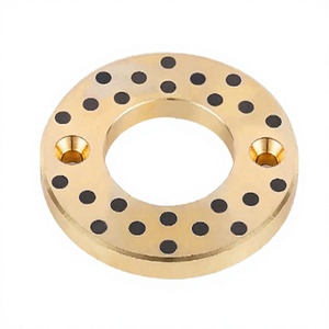 แหวนรองทองเหลืองคุณภาพสูง ได้รับการรับรองมาตรฐาน ISO ผลิตด้วยเครื่อง CNC แบบกำหนดเอง พร้อมคุณสมบัติหล่อลื่นในตัว โดย Vartis Engineering - Product Image 1