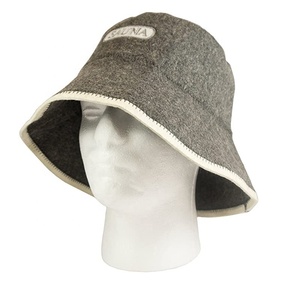Sombrero de Sauna de <span class=keywords><strong>Lana</strong></span> con Logotipo Bordado Personalizado - Product Image 2