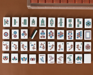 Jeu de Mahjong Américain Personnalisé en Acrylique 166 Tuiles de Mahjong Jeu de Rummy Jeu de Mahjong de Singapour Mahjong Personnalisé - Product Image 6