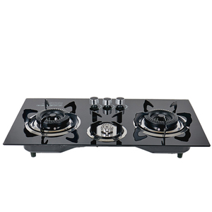 Estufa de Gas de Tres Quemadores Integrada de Vidrio, Eficiente Energéticamente, Clase A, con Encendido Electrónico para Uso Doméstico - Product Image 4