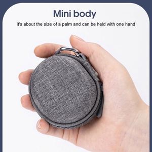 Estuche/Bolsa de Almacenamiento Personalizado de EVA para Auriculares, Mini Estuche para Cable de Auriculares, Monedero, Caja de Transporte para Auriculares USB con Cierre - Product Image 3