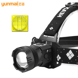 Lampe frontale LED XHP99, 5200 mAh, rechargeable par USB, batterie intégrée, zoom télescopique, lumière blanche, utilisation en extérieur - Product Image 5