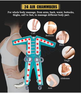 Factory Price 24 Air Bags Body Slimming <b>Machine</b> Improve Blood Circulation Pressotherapy <b>Massage</b> <b>Machine</b> for Salon - Product Image 3