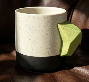 Mug pour grimpeurs avec poignée pour l'intérieur, vert, compatible micro-ondes et lave-vaisselle - Product Image 3