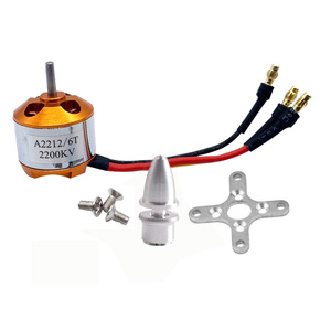 Telecomando <span class=keywords><strong>Quadcopter</strong></span> <span class=keywords><strong>Set</strong></span> A2212 KV2200 Motor + 30A modulazione elettrica XT60 testina + 6035 Paddle + kit per Drone sterzo 9g - Product Image 2