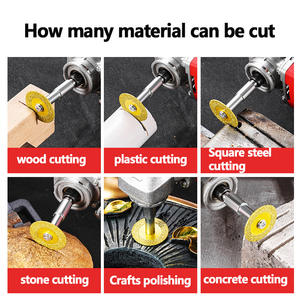 <span class=keywords><strong>Mini</strong></span> coupe tuile pierre dalle coupe lame de scie perceuse à main pour effacer marbre meuleuse d'angle accessoires diamant petite lame de scie - Product Image 3