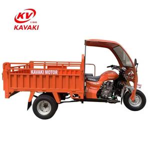 New Motorcycle Multi Purpose Open Body 3 Wheel Dump Vehicle <b>Gasoline</b> Tricycle on Sale - Product Image 3