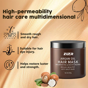 Mascarilla Capilar Profesional con Aceite de Argán, Repara las Puntas Abiertas, Nutre e Hidrata, Tratamiento Capilar con Aceite de Argán - Product Image 3
