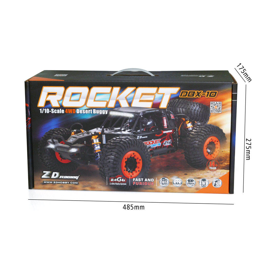 ZD Racing 1/10 Scale Brushless 4WD Desert Buggy RC Car ZD Racing 1
