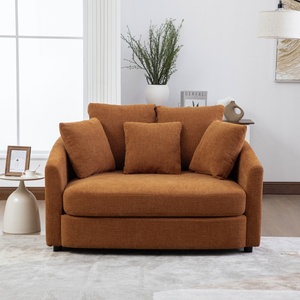 Poltrona Chaise Longue Moderna Imbottita e Resistente, Comoda Poltrona Oversize con Rivestimento, Seduta Profonda per Lettura, Poltrona da <span class=keywords><strong>Soggiorno</strong></span> - Product Image 3