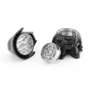 Le plus récent 3 pièces en alliage de zinc <span class=keywords><strong>Wars</strong></span> Star Black Warrior Darth Vader broyeur d'herbes en métal pour accessoires de fumer - Product Image 5