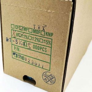 Whole -Sale MF1/4W-1.5Kohm1% T52 1/4W Resistors Metal Film Resistors 1.5Kohm 1% 1/4W - Product Image 1
