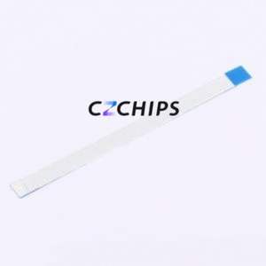 HX FFC-1.0-6P-100mm F FFC Cable (Flexible Flat Cable) P=1mm Connector 6P 1mm 0.3mm Reverse - Product Image 2