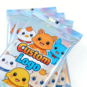 Op maat bedrukte TCG Trading <span class=keywords><strong>Card</strong></span> Blind Box Individuele Booster Pack Opaak Hitteverzegelbaar Willekeurige Kaarten Verpakkingszak - Product Image 3