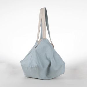 Origami Reversible <b>Canvas</b> <b>Tote</b> Bags Custom Dress Lady Shopping Shoulder Bag Travel Beach Women Handbags Reusable Folding - Product Image 6