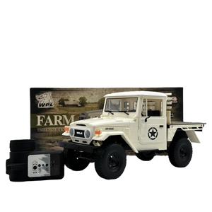 WPL RC C-44 Véhicule tout-terrain désertique télécommandé 2.4G à l'échelle réelle avec benne arrière, voiture télécommandée, jouet, cadeau, véhicule d'escalade - Product Image 1