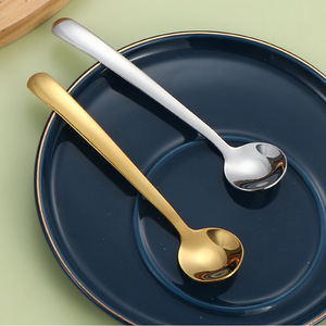 304 Stainless Steel Mini Seasoning Spoon, <b>Honey</b>/Coffee/Milk Powder Spoon, Salt/MSG Spoon, Household Dessert Small Spoon - Product Image 3