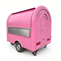 Camión de Comida Redondo TUNE, Carrito de Comida Multifuncional, Camioneta de Pizza Móvil en Venta