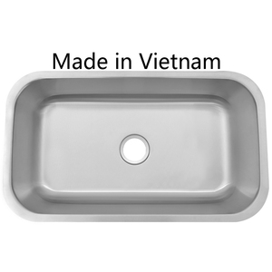 Vietnam Made Under mount Press Edelstahls püle Küchen spüle 3322S,5050,3218,3018,32x18,2318 - Product Image 5