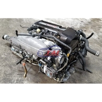 Moteur d'occasion complet d'origine japonaise pour Toyota 3SGE essence avec boîte automatique 138 ch compatible avec Toyota Celica, Corona