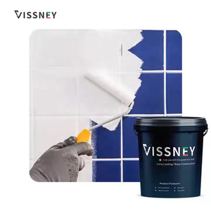 <span class=keywords><strong>Peinture</strong></span> VISSNEY One Coat Satin pour baignoire et carrelage, <span class=keywords><strong>peinture</strong></span> facile à appliquer pour carrelage <span class=keywords><strong>de</strong></span> <span class=keywords><strong>salle</strong></span> <span class=keywords><strong>de</strong></span> <span class=keywords><strong>bain</strong></span>, blanc semi-brillant - Product Image 2