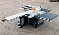 Machine de découpe de contreplaqué de bois de qualité pour le travail du bois Le panneau de table coulissante horizontale Offres Spéciales de haute précision a vu