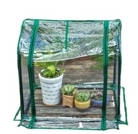 Serre agricole Zewo à structure galvanisée avec film PE, grande serre à simple travée, côtés transparents, ventilation, hydroponie