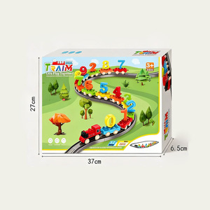 Jouet de train à numéros fonctionnant sur piles JY avec blocs numériques colorés pour les enfants, jeu éducatif précoce - Product Image 5